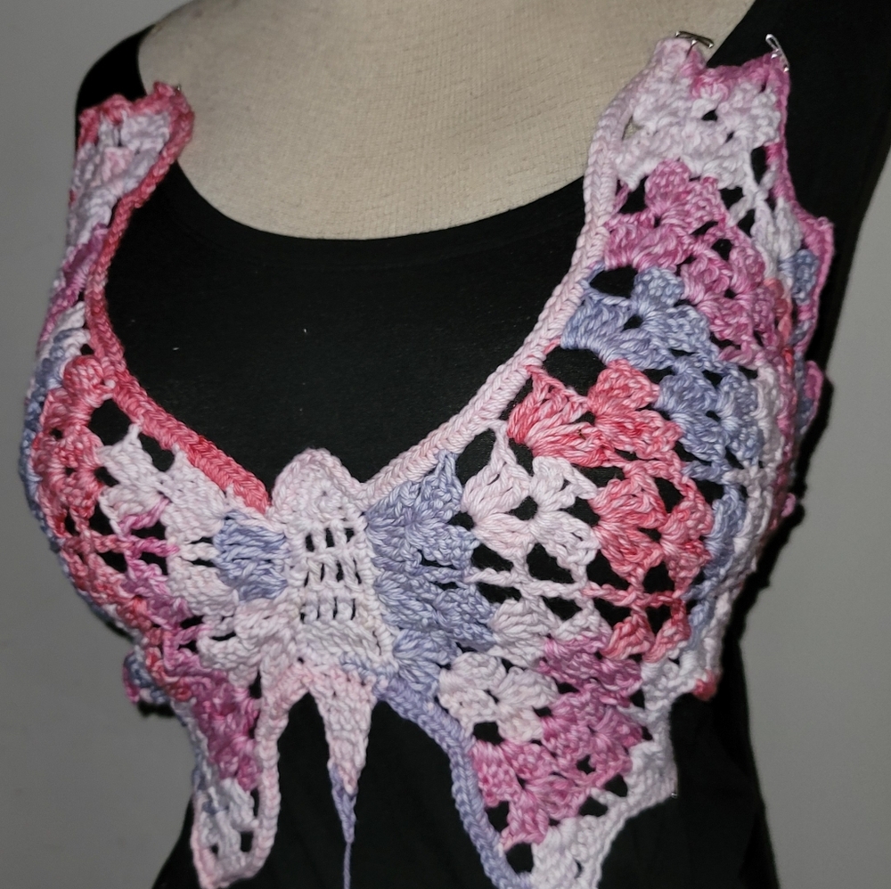 Crochet butterfly top - Picture 6 of 8